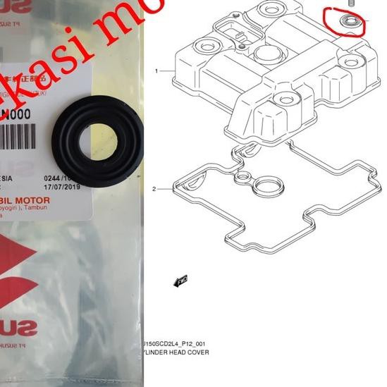 ♪ seal karet sil baut cover head suzuki fu skywave spin skydrive hayate ♩