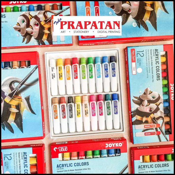 

Acrylic Color / Cat Akrilik Titi 18 Warna