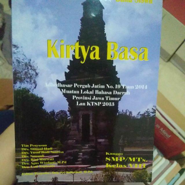 Buku Paket Kirtya Basa Jawa Kelas 8 Smp Shopee Indonesia