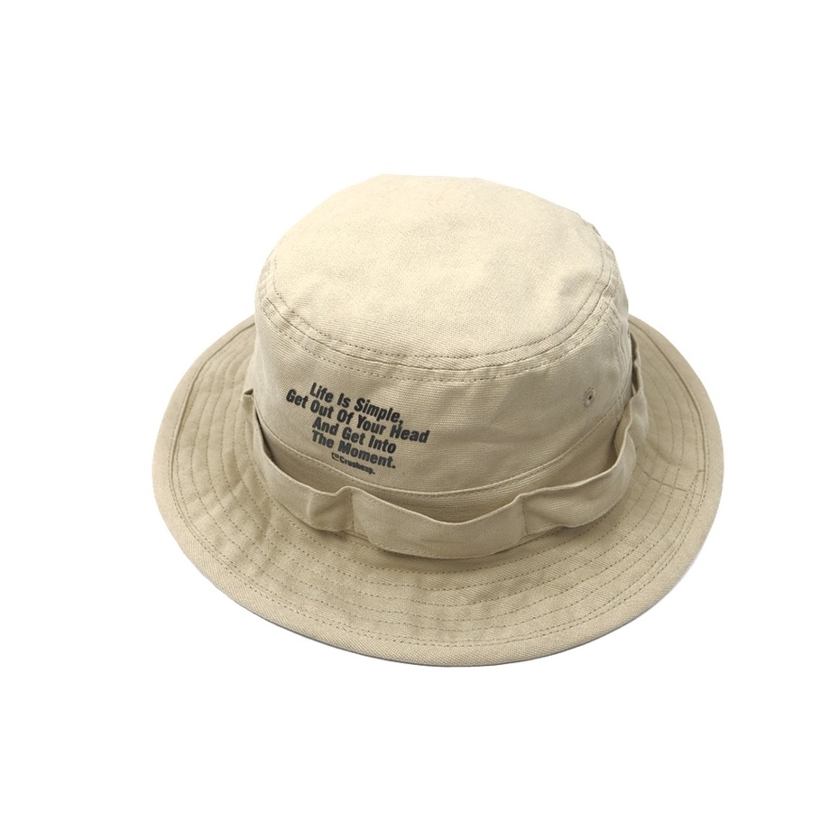 CRUSH EXP Topi Rimba / Bucket Hat STC0171 - CREAM