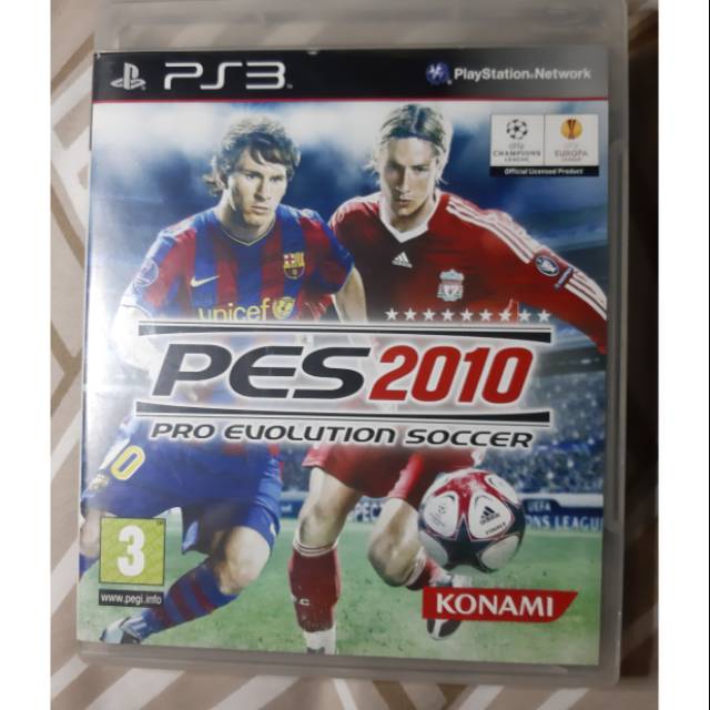 Kaset PS 3 PES 2010 ( Preloved )