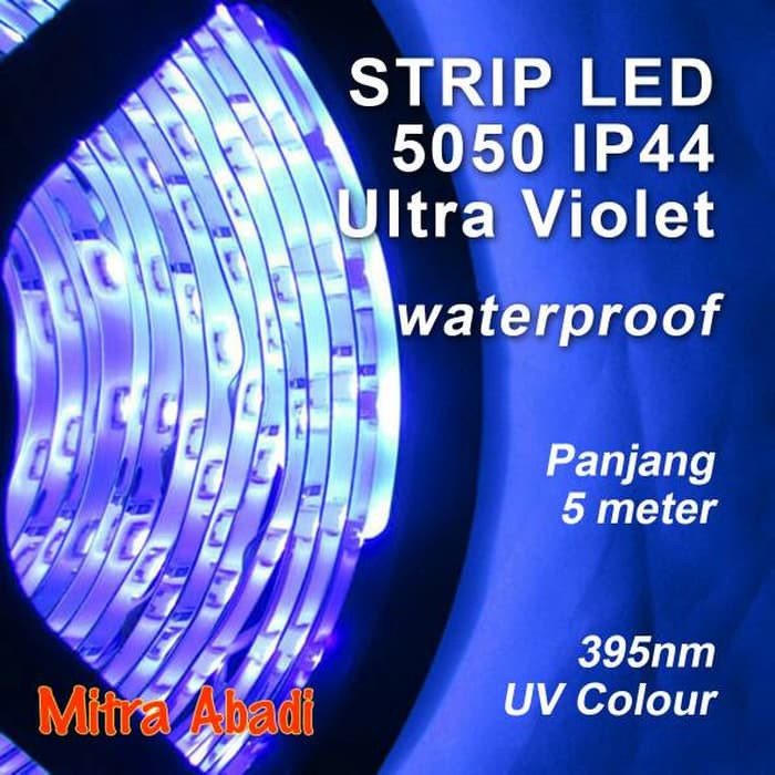 LED STRIP SMD 5050 UV (ULTRA VIOLET) DC 12V IP44 WATERPROOFELKT_270