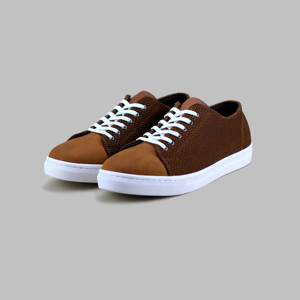 ARTAP Footwear - Sepatu Sneakers Kulit Asli - Kaili CH Tan