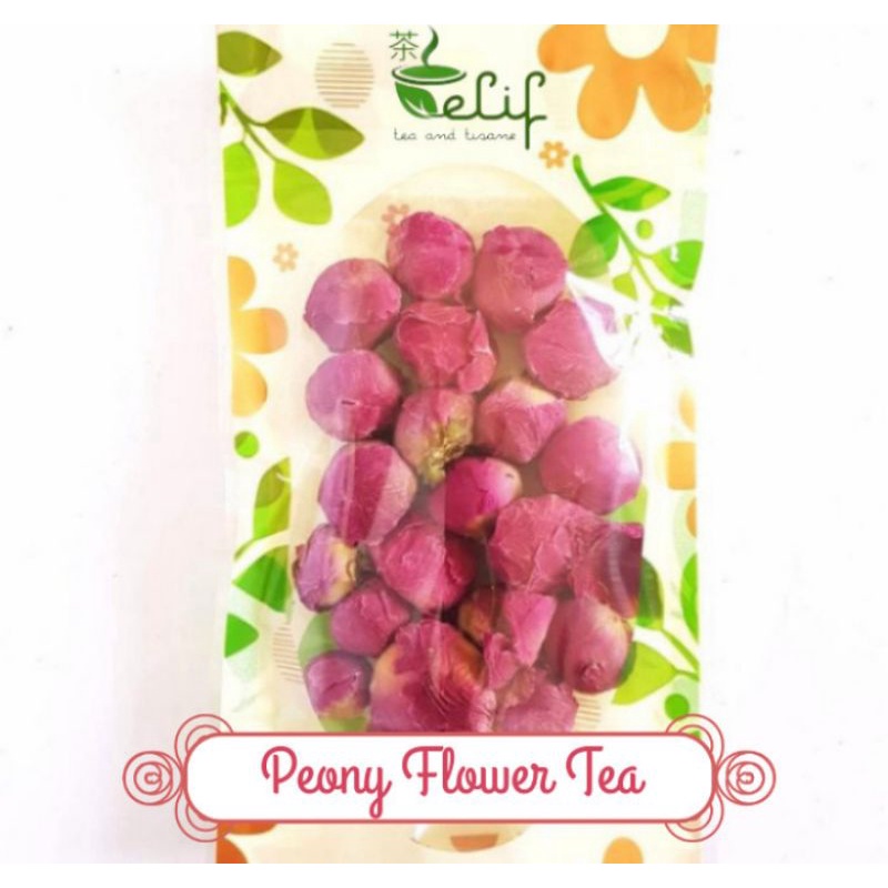 

ELIF TEA Peony Flower Tea : Peony Bud Flower Tea / Teh Bunga Peony (Loose Tea)
