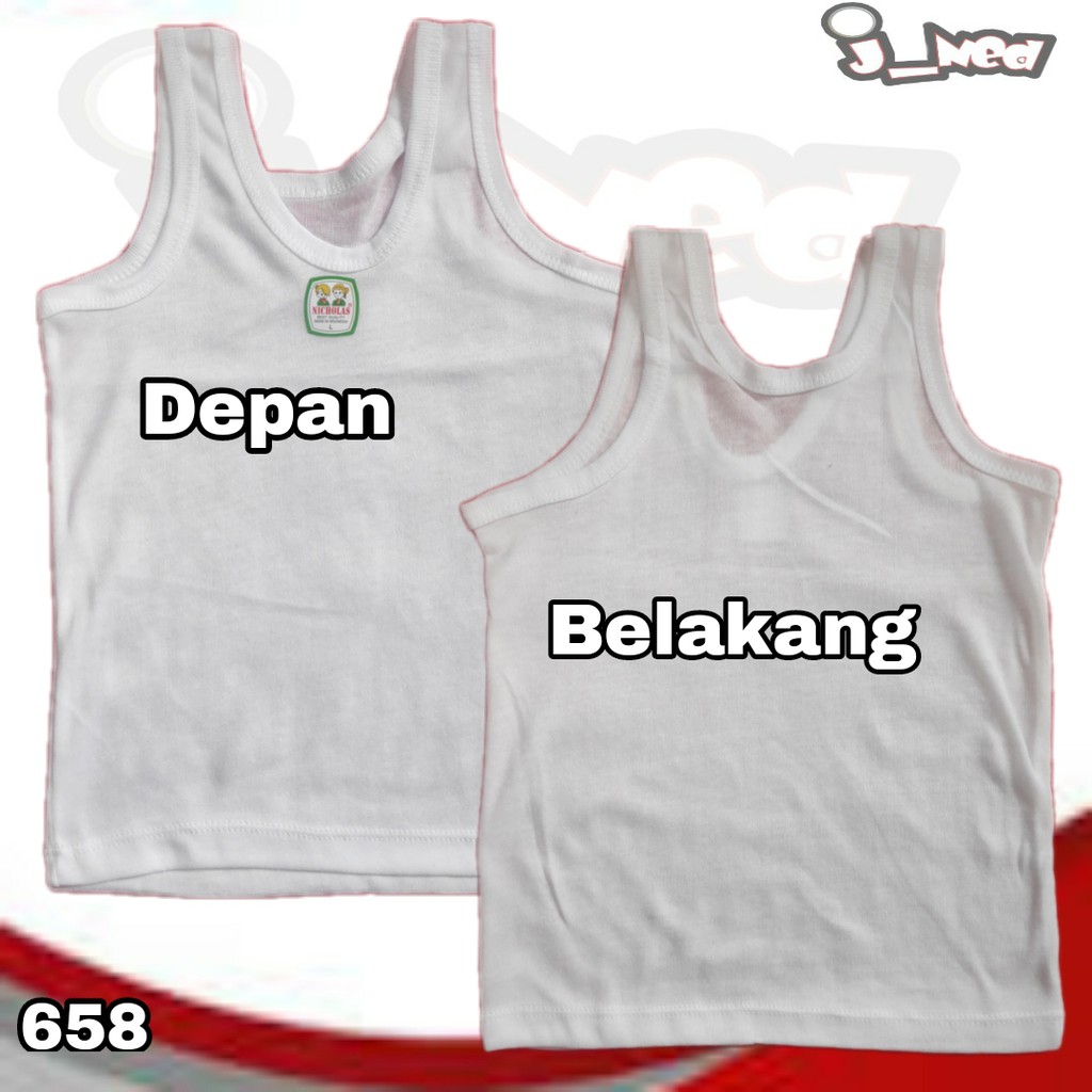 SHAKA | KATUN ASLI  Singlet Anak Kaos Dalam Anak USIA 1 - 11 TH ART KUNAKA ASTHA