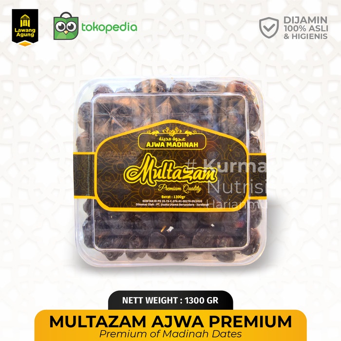 

Kurma Terbaru - Kurma Ajwa Premium 1,3Kg