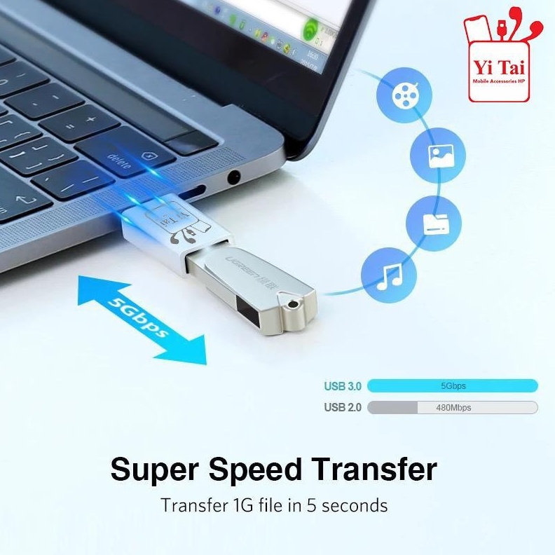 OTG MICRO USB &amp; OTG TYPE C FAST DATA 3.0 YI TAI YTM-11 YTC-11 - FA