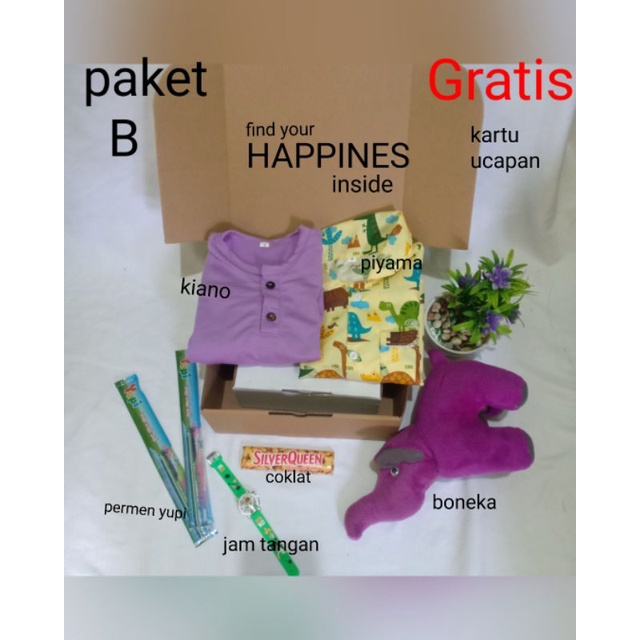 Kado ulang tahun anak/Hampers/anak kids 1_6 thn/terbaru cewek cowok