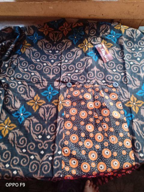 Super Jumbo, Dress Batik Wanita Modern Murah Big Size Jumbo Ld 140cm, Tunik Tunic Batik Ori Dnt Solo