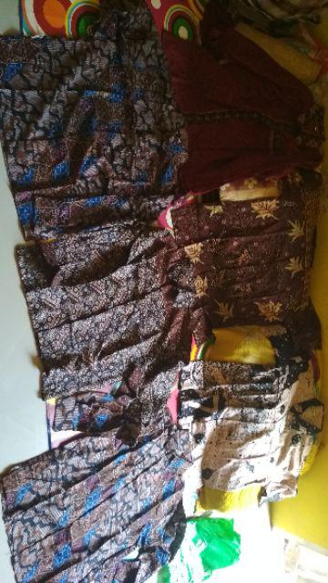Bswart Batik Hrb026 Kenongo Hem Pendek Padi Pekalongan M L Xl Batik Pria Murah Modern