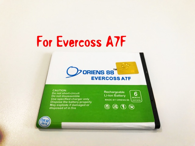 (P) Baterai batre battery Evercoss A7F double power/IC ORIENS88