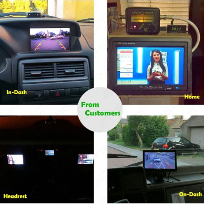 Monitor TV Ondash 7 Inch TFT LED. USB. Memory Card &amp; Speaker