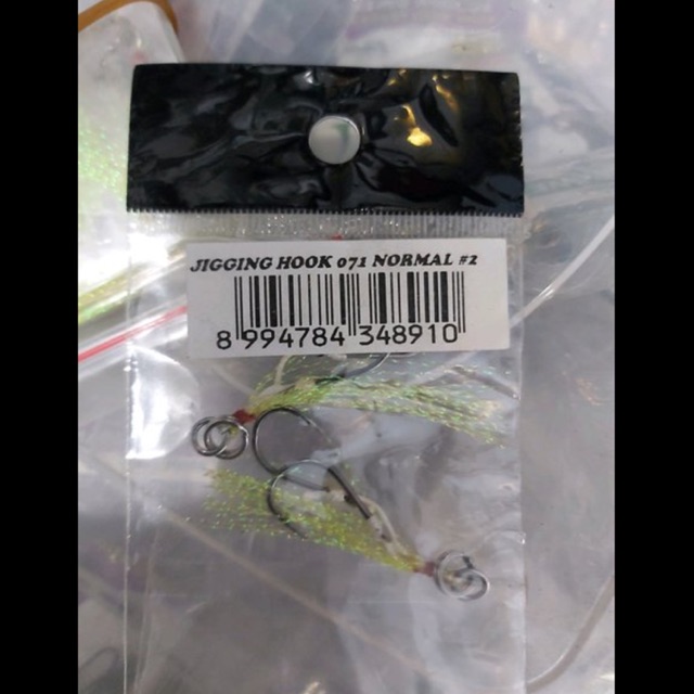 pancing jigging hook assist hook 071 normal mata kail jigging