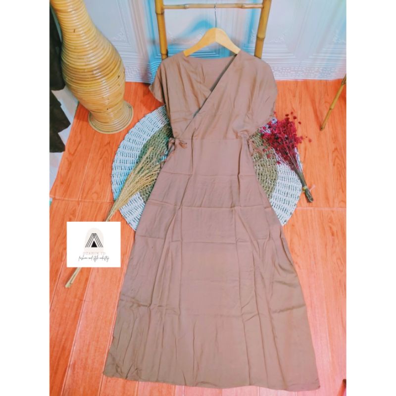 Daster Gamis 7/8 Crinckel Airflow || Daster Gamis Crinkel Wanita