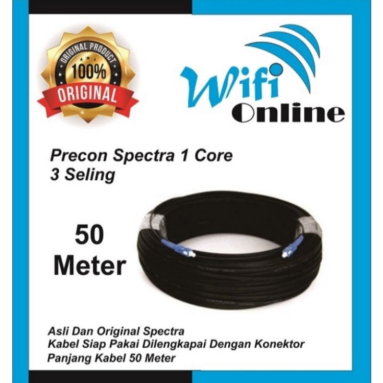 Kabel Precon 1 core 3 seling 50m Spectra