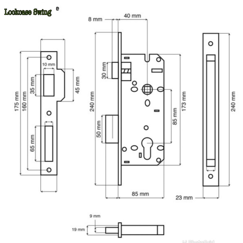 Paket murmer kunci pintu model pisah stanlis,kunci pintu roses set handle pintu rossette stainless 304 perlngkpn pintu/TERMURAH KUNCI PINTU KOMPLIT MODEL MISAH