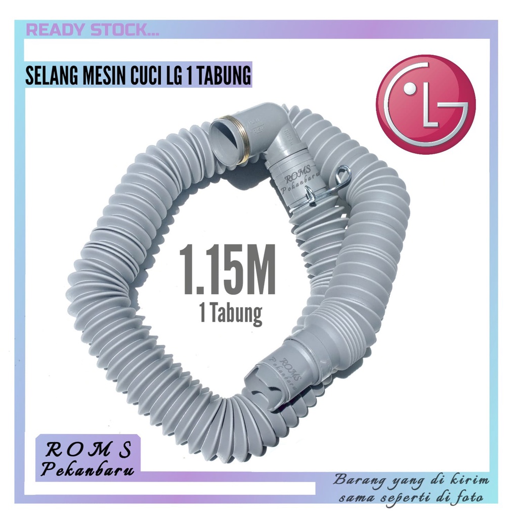 SELANG MESIN CUCI LG-SELANG PEMBUANGAN AIR MESIN CUCI PANASONIC 1 TABUNG