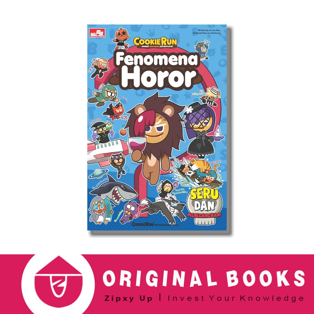 Buku Cookie Run Sweet Escape Adventure - Fenomena Horor
