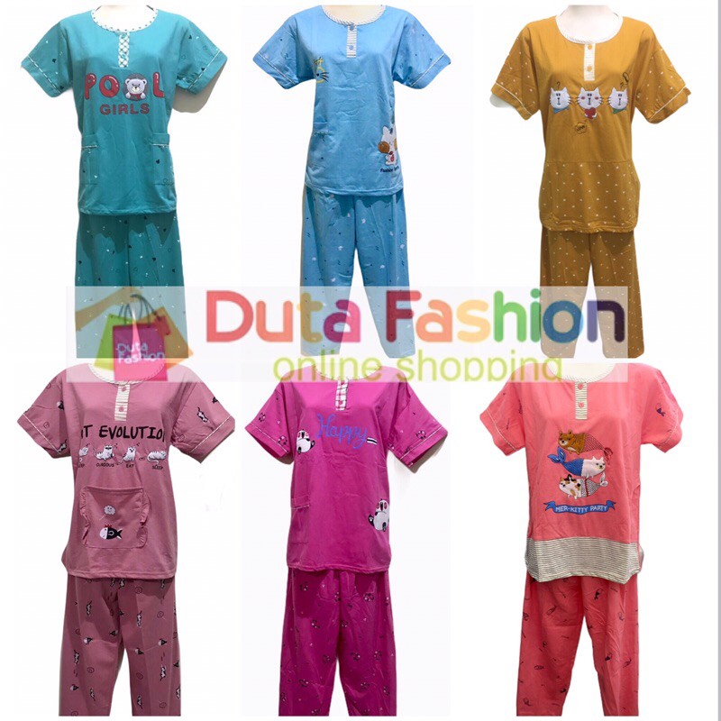 BAJU TIDUR CP JUMBO TESSA - PIYAMA CP JUMBO TESSA