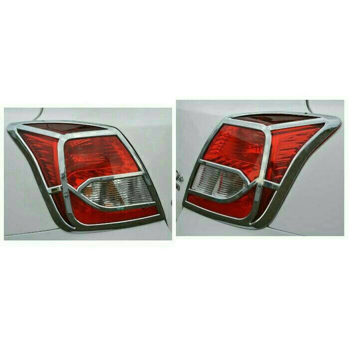 JSL GARNISH GARNIS LIST LAMPU BELAKANG CHROME DATSUN GO + PANCA JSL