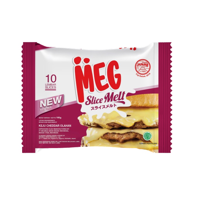 

Meg Slice Melt 10 (Keju Meg isi 10 lembar 160 gr)