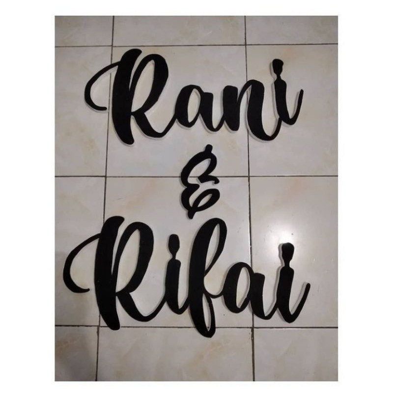 

Nama Backdrop Styforoam/Gabus