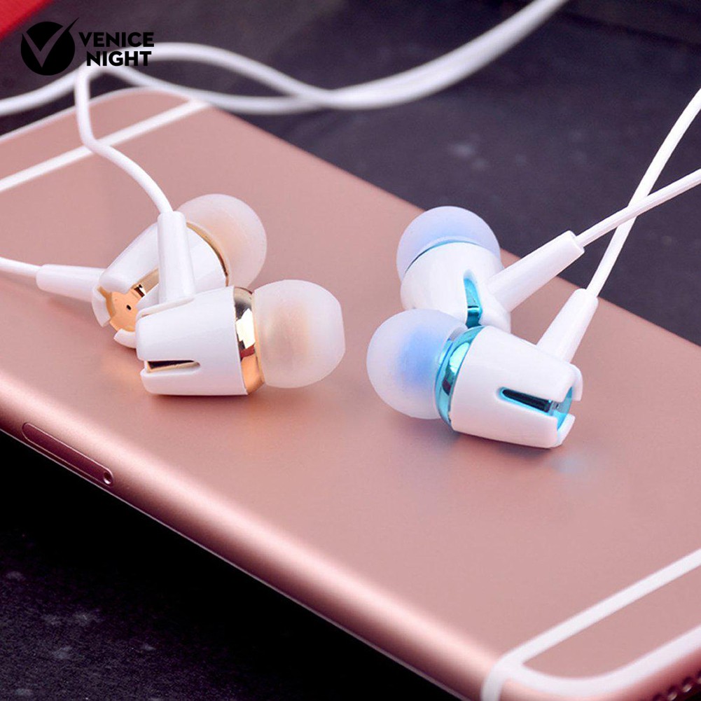 Earphone In-Ear Heavy Bass Universal Dengan Kabel Dan Jack 3.5mm