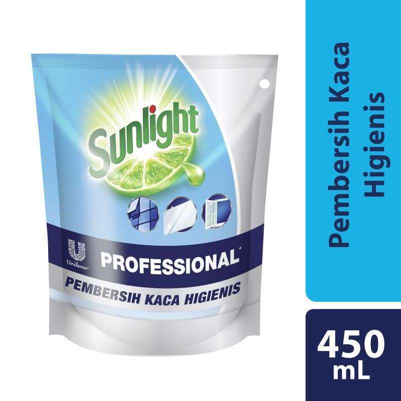 Sunlight Glass Cleaner - Pembersih kaca 450ml