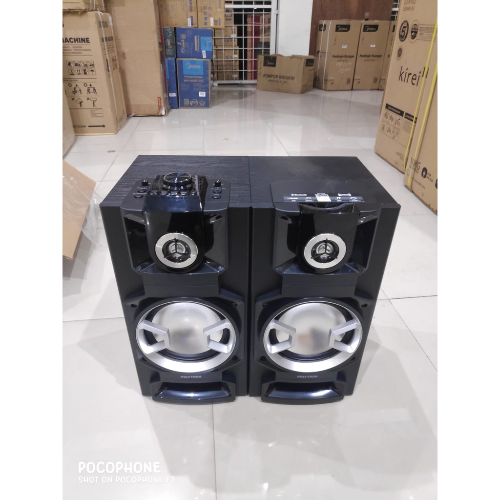 PROMO POLYTRON SPEAKER AUDIO PAS 8E12 PAS8E12 USB BLUETOOTH