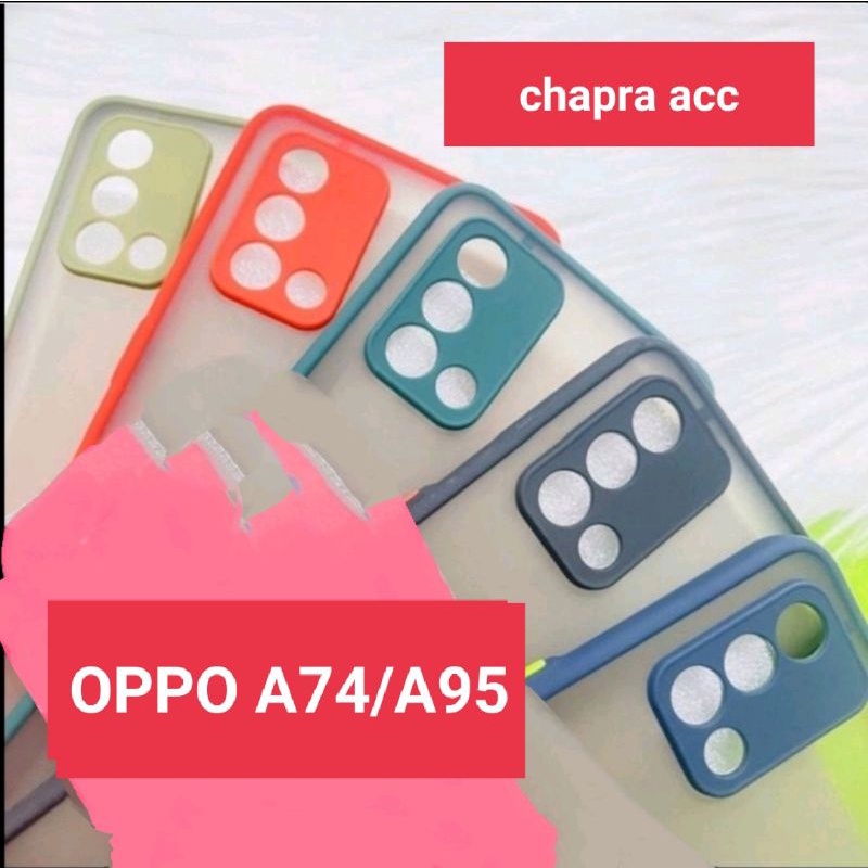 Slikon terbaru tipe Hp Oppo a95 My Choise Case Dove Bumper Aero Fuze Macaroni