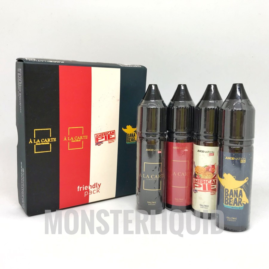 SALT EDITION JUICENATION FRIENDLY PACK 25MG 15ML X 4