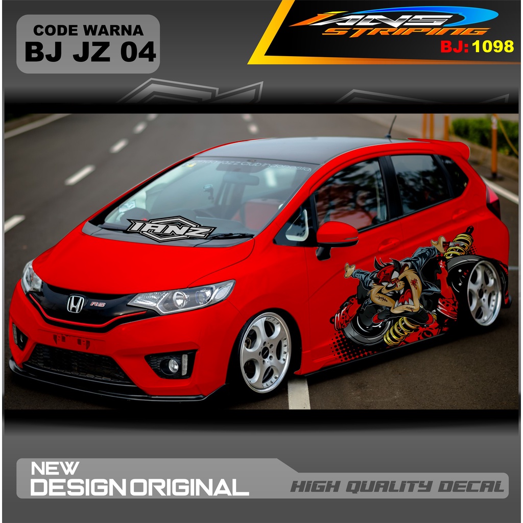 DECAL STIKER MOBIL JAZZ / STIKER MOBIL BRIO / DECAL STIKER MOBIL SWIFT / STIKER MOBIL TOYOTA / DECAL STICKER MOBIL / STIKER YARIS AYLA