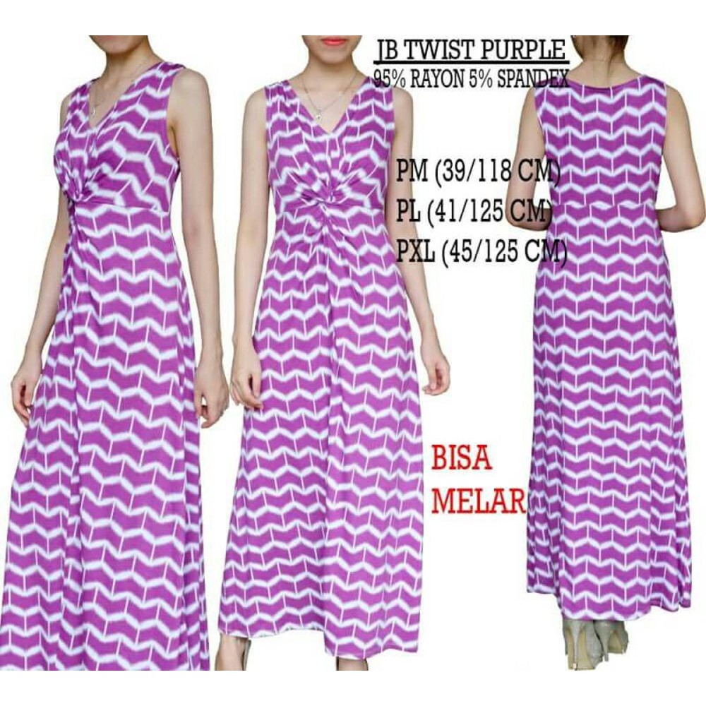 Dress Branded   ST JOHN S BAY TWIST PURPLE  Limited