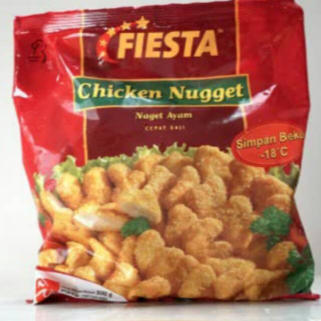 

Fiesta chicken nugget 500 gram