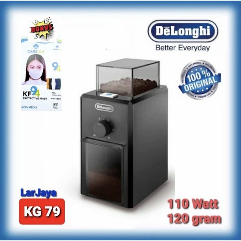 GRINDER COFFEE KG79 DELONGHI | PENGGILING KOPI DELONGHI KG79