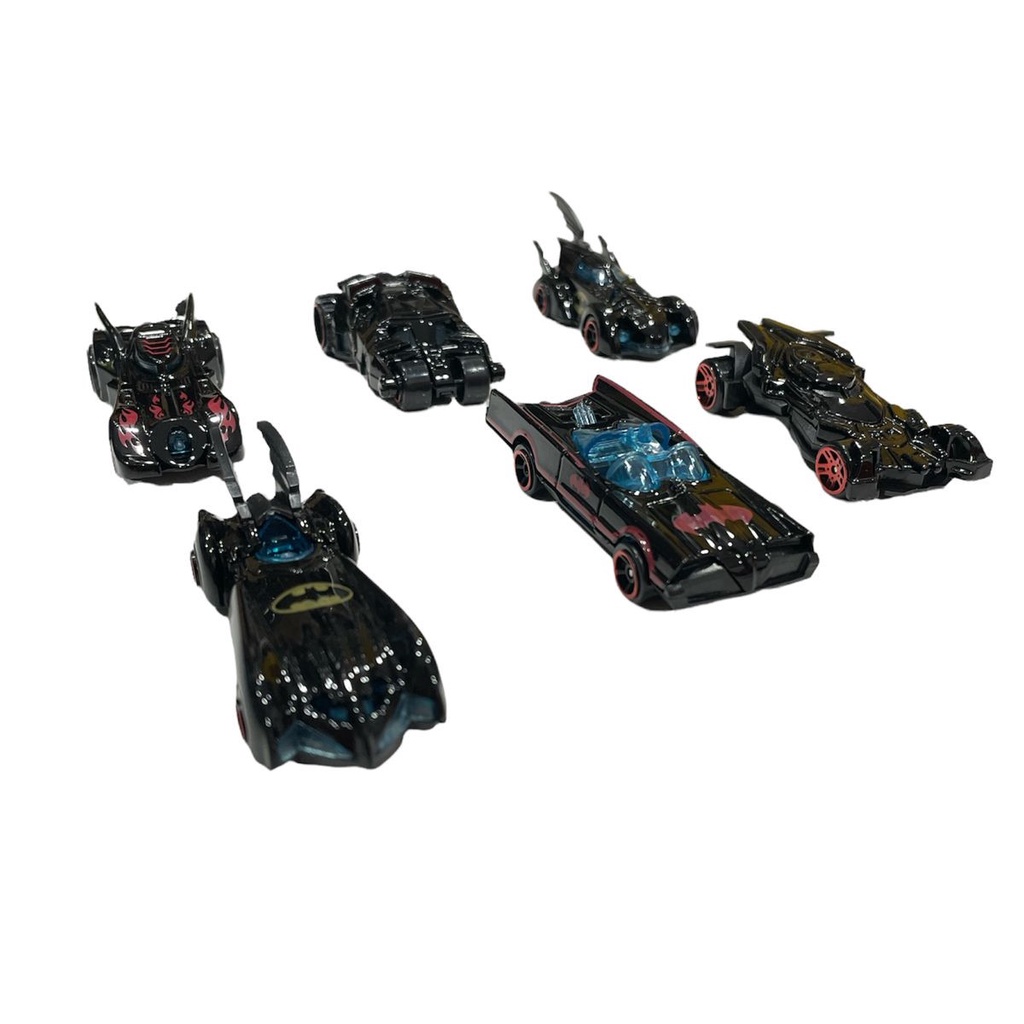 Mainan Anak THE BATMOBILE ISI 6 Mobil Batman Die Cast Car Set Batman