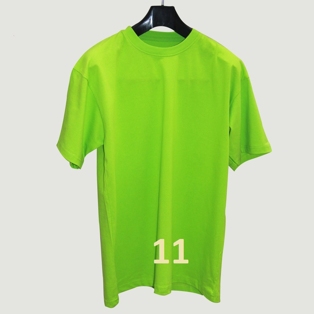 Lapakav Kaos Oblong Polos Cotton Combed 20S Hijau Stabilo Lapakav Kaos Oblong Polos Cotton Combed 20S Hijau Stabilo