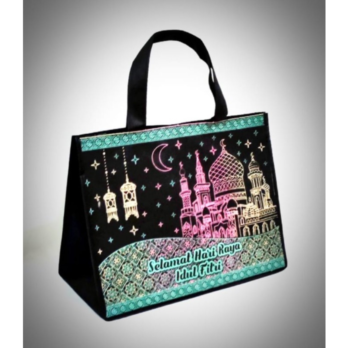 goodie bag tas lebaran idul Fitri model LANDSCAPE READY STOCK