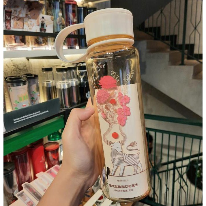 Tumbler Starbucks Special Edition Ox Gold Transparan 2021