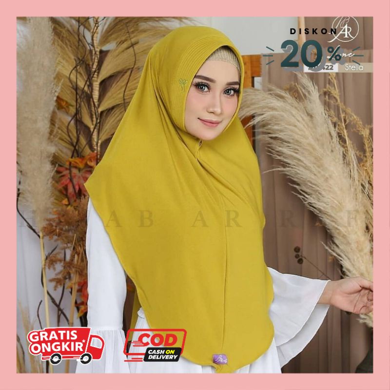 AR RAFI PUSAT - AR 422 - HIJAB MASKER ORI HIJAB AR RAFI