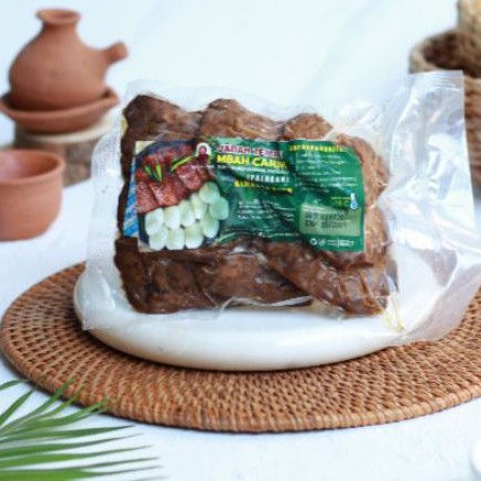 

tempe bacem khas jadah tempe mbah carik frozen (bukan lauk)