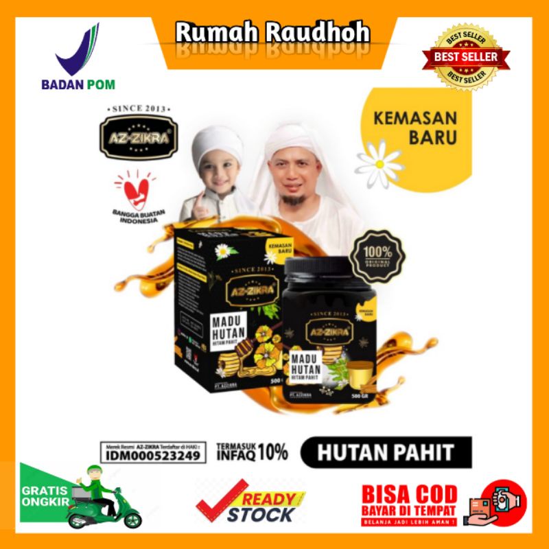 

MADU HUTAN HITAM PAHIT AZ-ZIKRA ORIGINAL 500 GRAM KEMASAN BARU