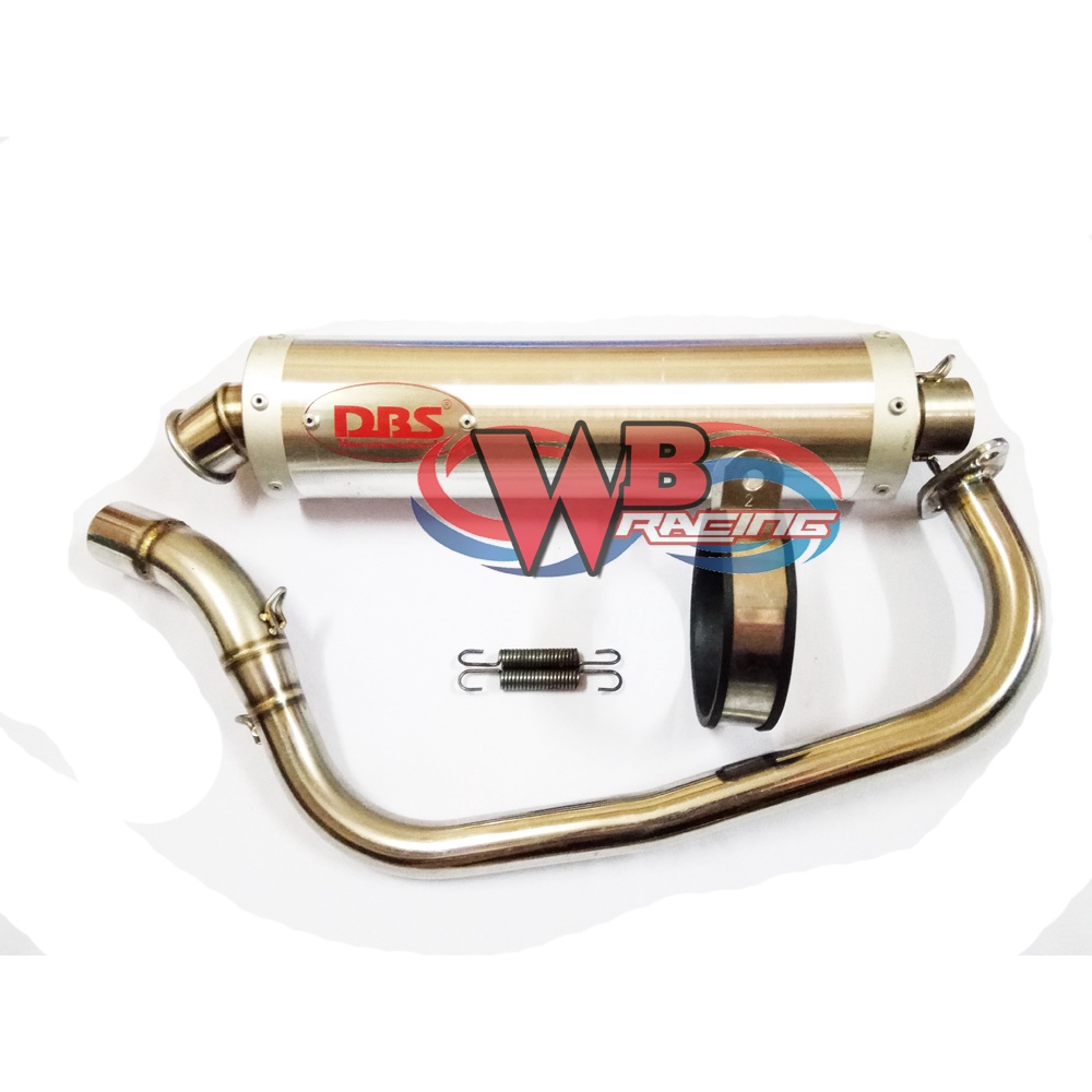 Knalpot DBS Almunium Honda Vario/Click Karbu Original Thailand