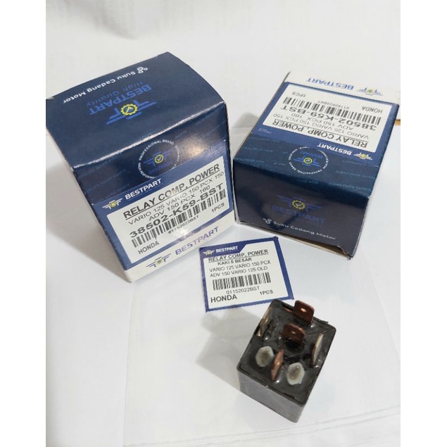 Relay comp stater k59  kaki 5 besar vario 125/150 BESTPART-K59-2