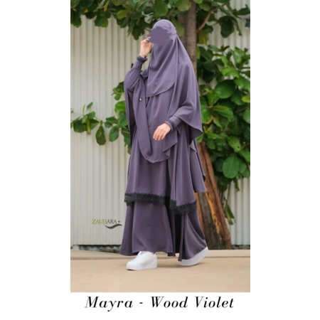 MAYRA SET BY ZAUHARAA (SUDAH 1 SET DG KHIMAR/TIDAK DIJUAL TERPISAH)-1