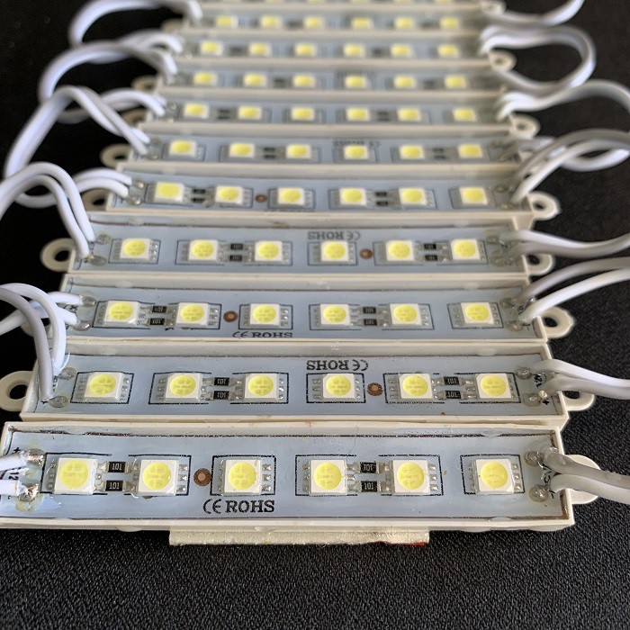 Led Strip DC 12V Lampu Modul 6 Mata SMD 5050 Waterproof