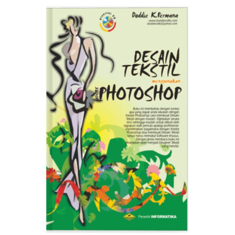 DESAIN TEKSTIL MENGGUNAKAN PHOTOSHOP + CD
