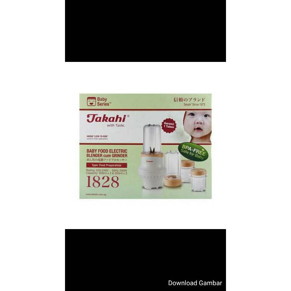 Murah Takahi Blender Mesin Blender Penghalus Makanan Bayi Limited
