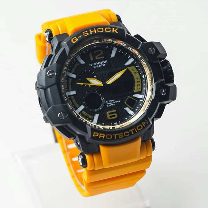 MURAH MERIAH jam tangan casio g shock gpw 1000 gshock gpw1000 tali kuning Berkualitas