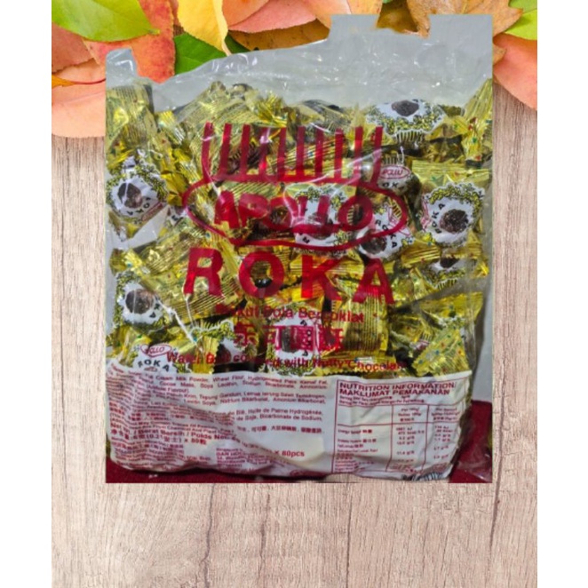 

Roka Biskuit Coklat IsI 70 Pcs